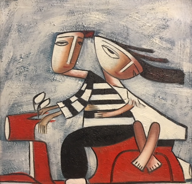 Tranh Sơn Dầu Trừu Tượng